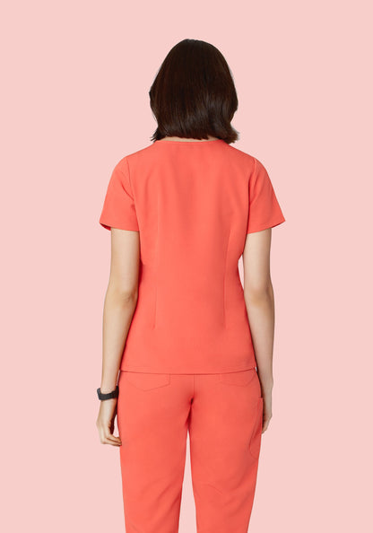6 Pocket Top Coral