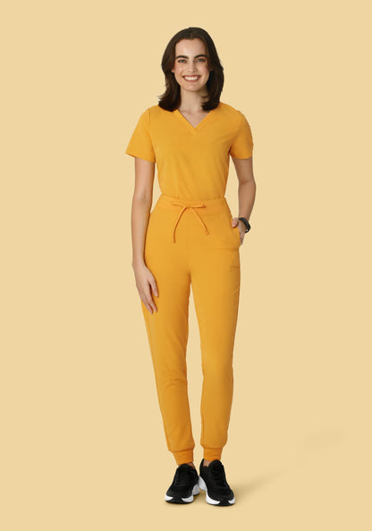 High Waisted Joggers Honey