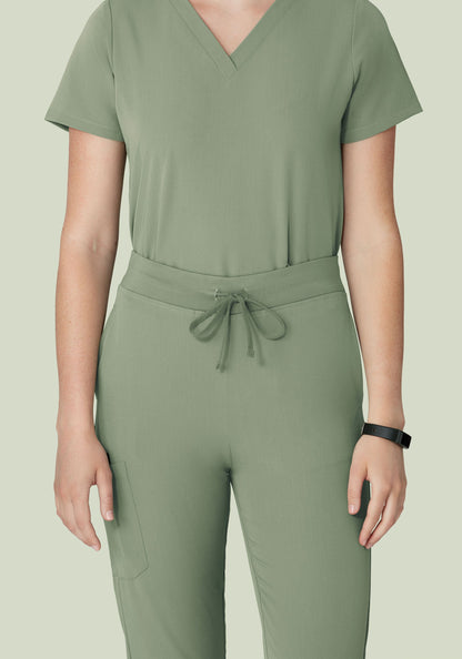 High Waisted Joggers Cool Sage