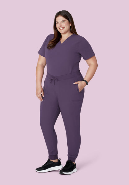 9 Pocket Joggers Deep Dewberry