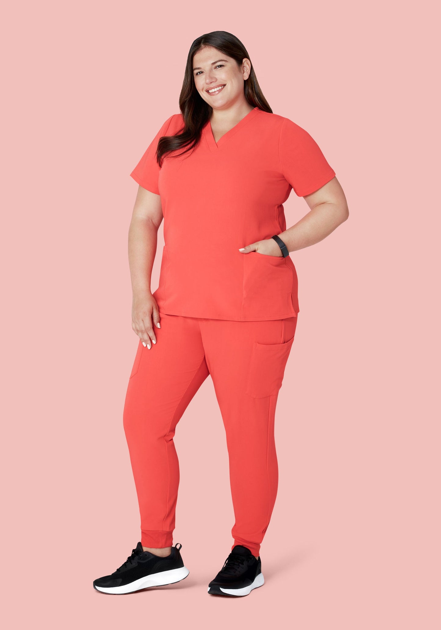 6 Pocket Top Sunkissed Coral