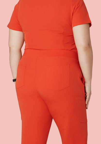 9 Pocket Joggers Sunset Orange