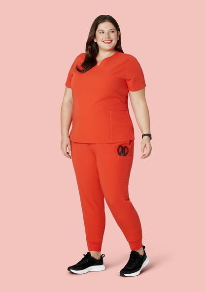 9 Pocket Joggers Sunset Orange