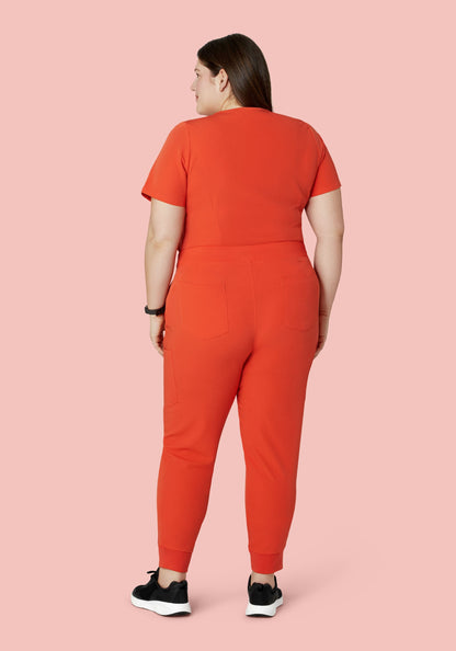 9 Pocket Joggers Sunset Orange