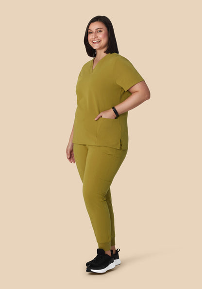 9 Pocket Joggers Pistachio