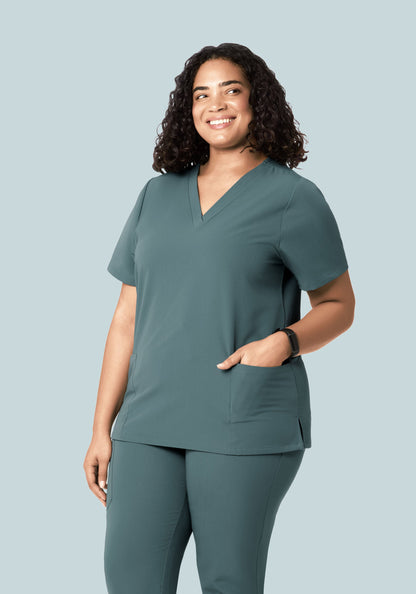 6 Pocket Top Stormy Sky