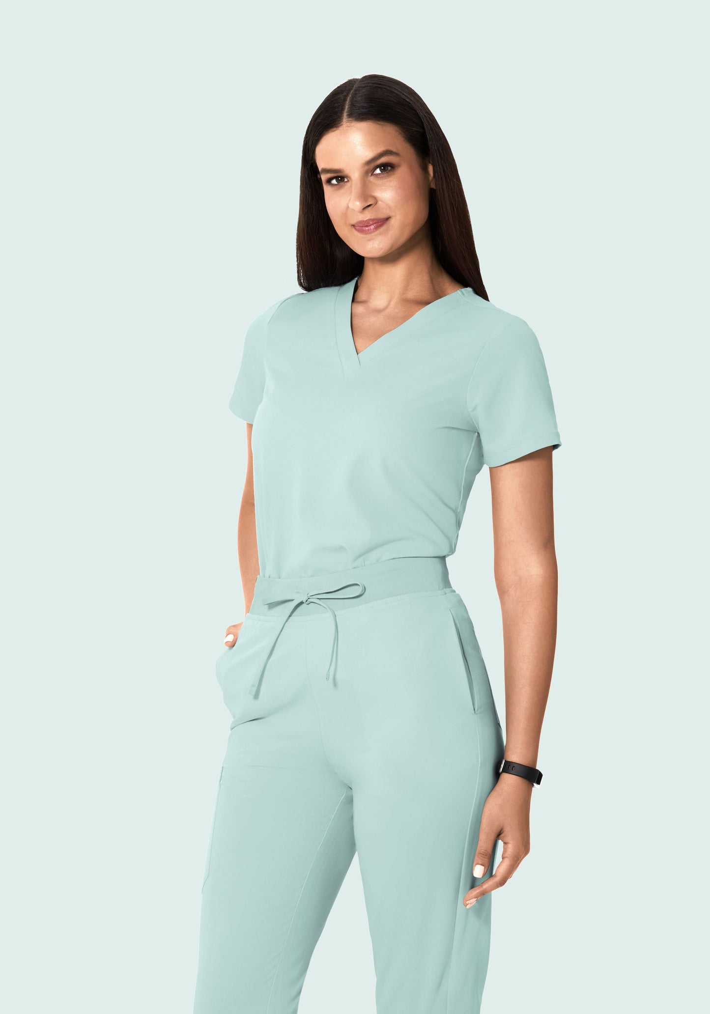 6 Pocket Top Sterling Blue