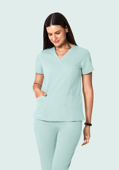 6 Pocket Top Sterling Blue