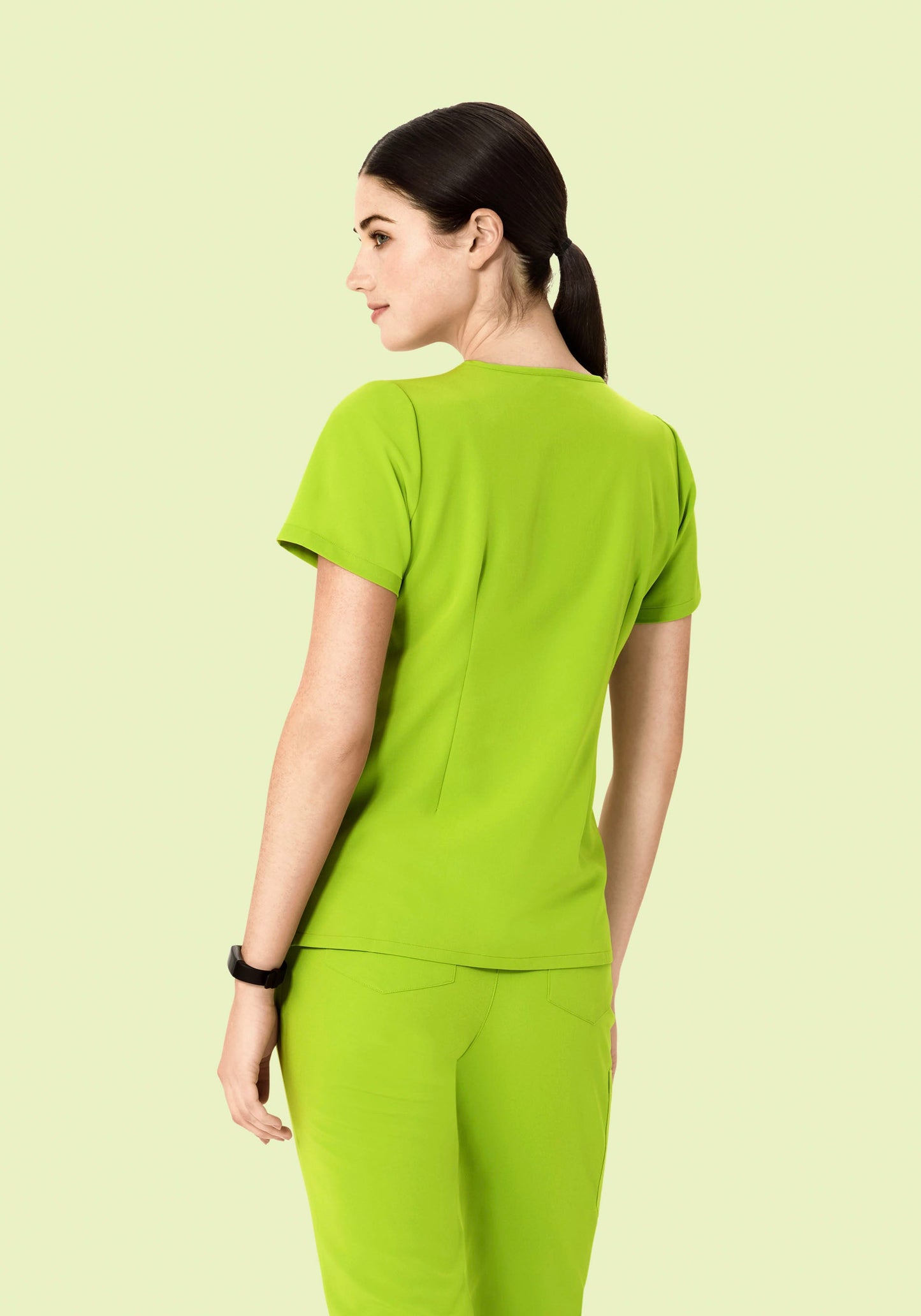 6 Pocket Top Apple Green