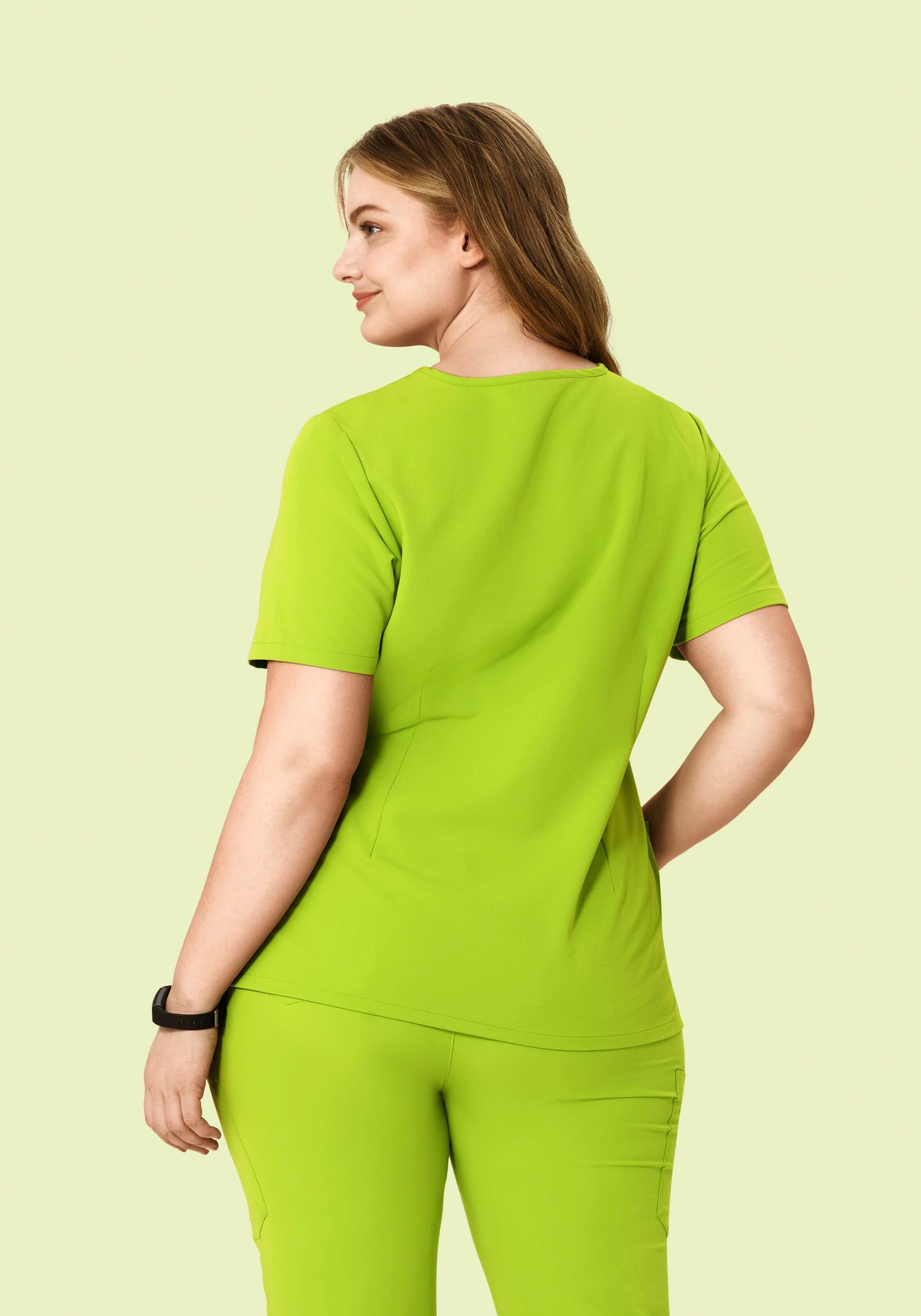 6 Pocket Top Apple Green