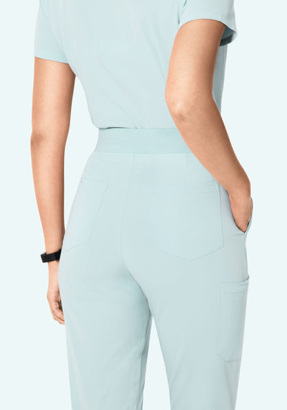 High Waisted Joggers Sky