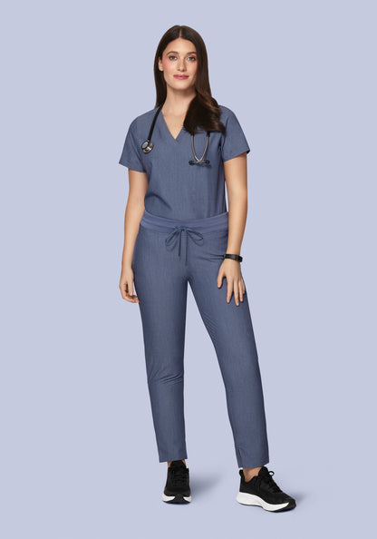 6 Pocket Slim Pants Heather Denim