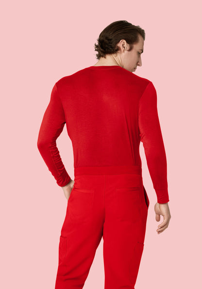 Men's Underscrubs Candy Red