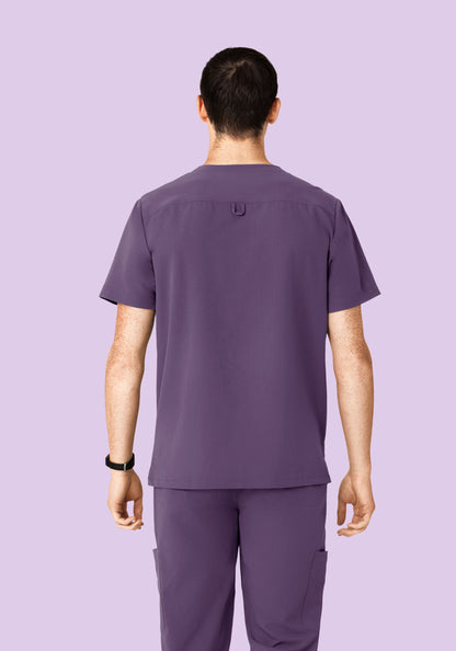 Three Pocket Top Dewberry