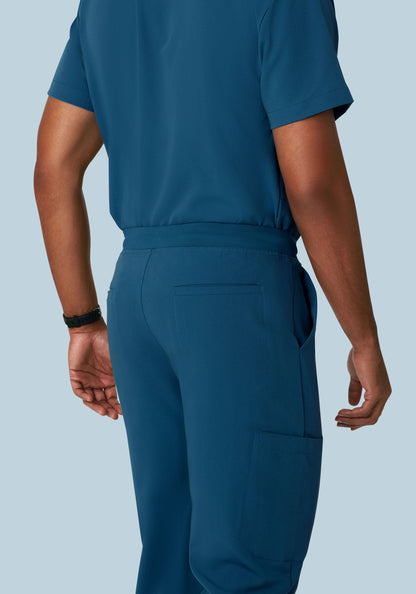 7 Pocket Joggers Harbor Blue