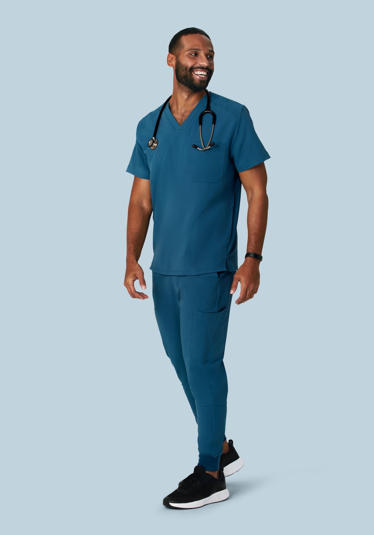 Three Pocket Top Harbor Blue