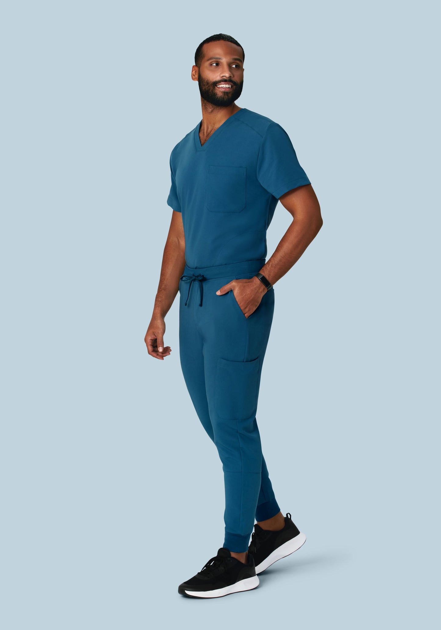 Three Pocket Top Harbor Blue