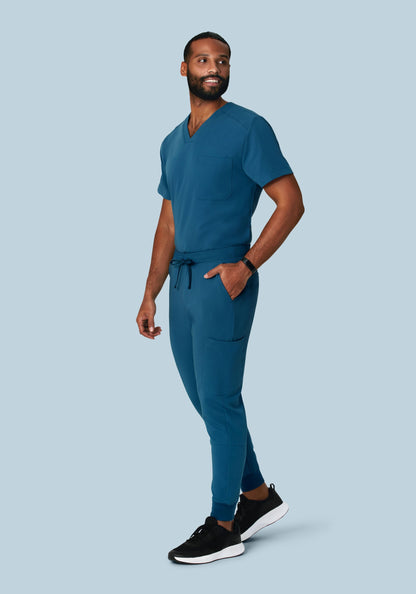 Three Pocket Top Harbor Blue