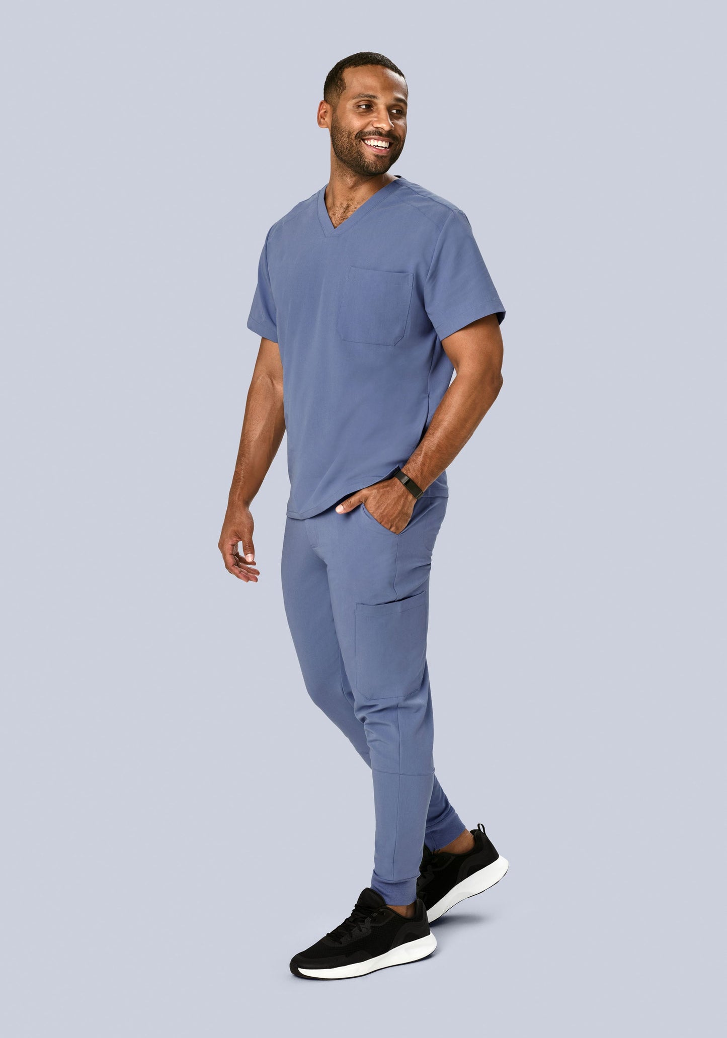 7 Pocket Joggers Periwinkle