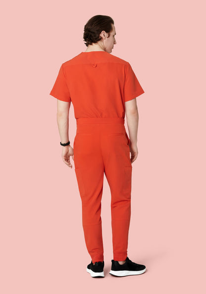 7 Pocket Joggers Sunset Orange