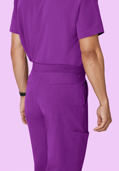 7 Pocket Joggers Cyber Grape