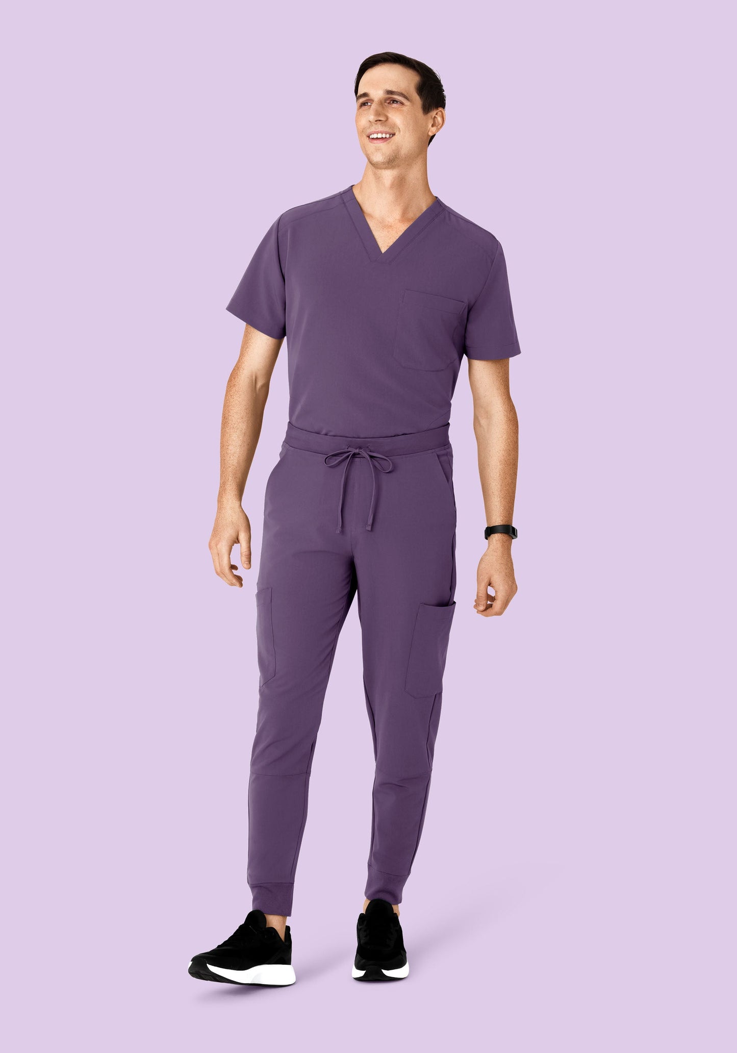 Three Pocket Top Dewberry