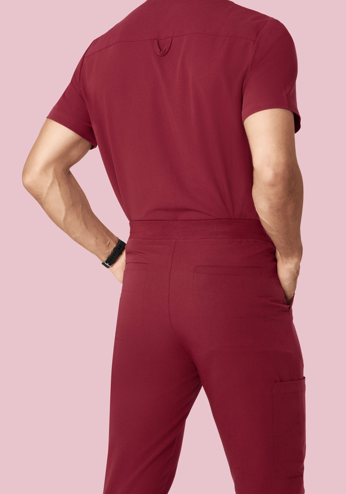 7 Pocket Joggers Garnet