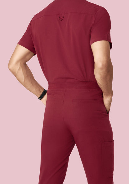 7 Pocket Joggers Garnet
