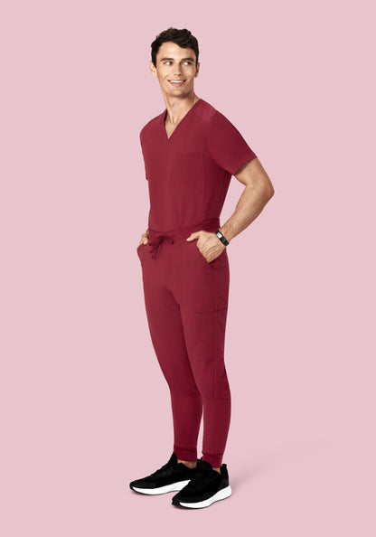 7 Pocket Joggers Garnet