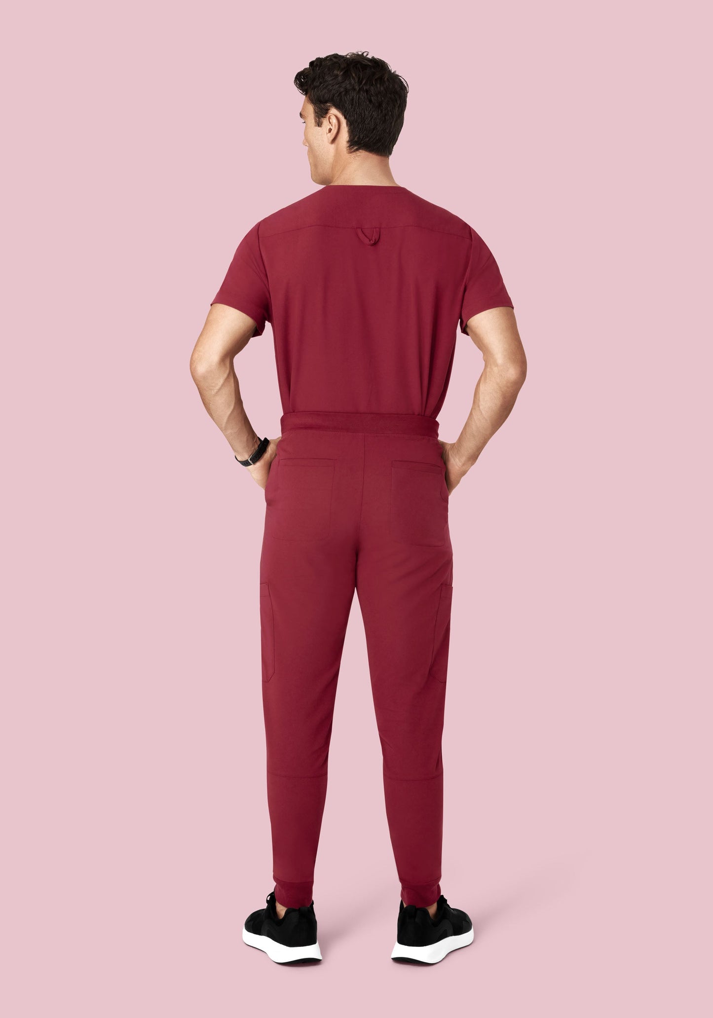 7 Pocket Joggers Garnet