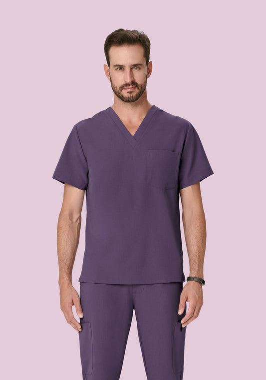 Two Pocket Top Deep Dewberry