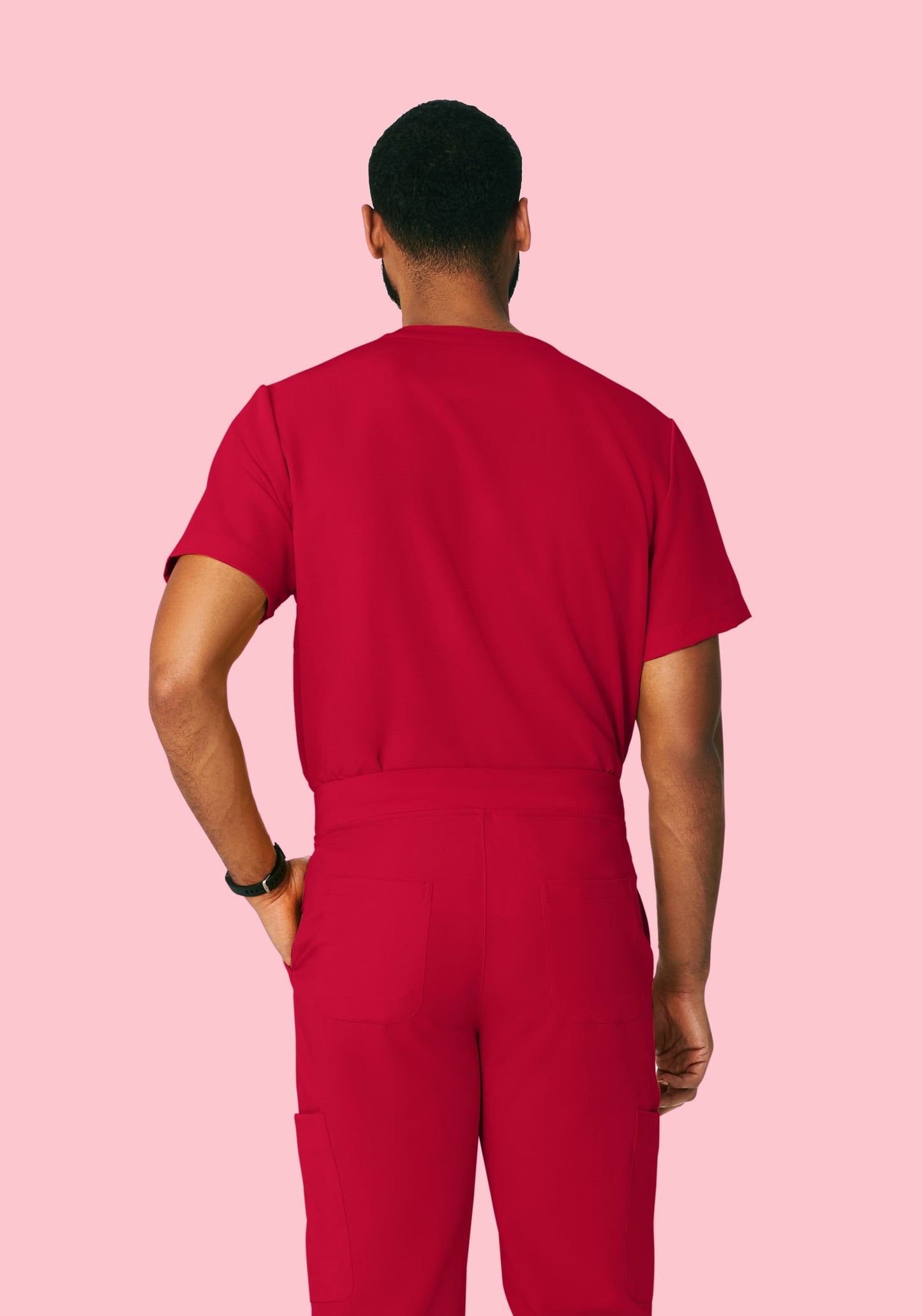 Two Pocket Top Crimson