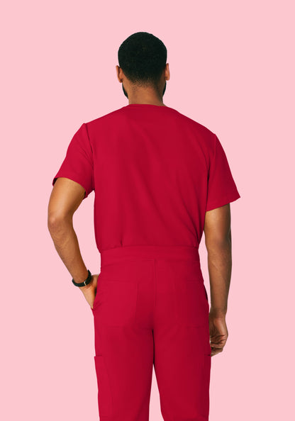 Two Pocket Top Crimson