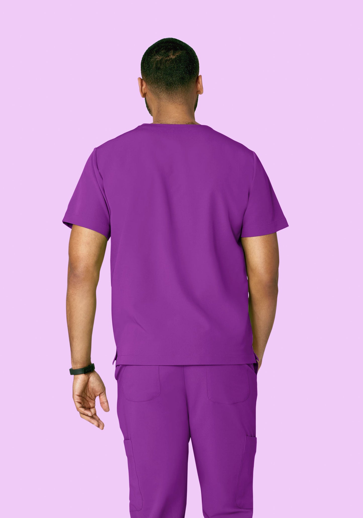 Two Pocket Top Cyber Grape