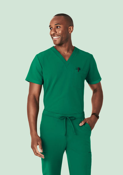 Two Pocket Top Envy Green