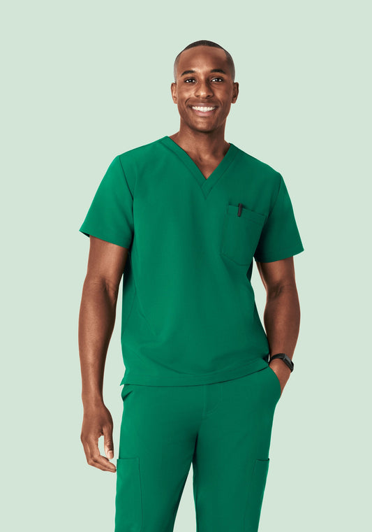 Two Pocket Top Envy Green