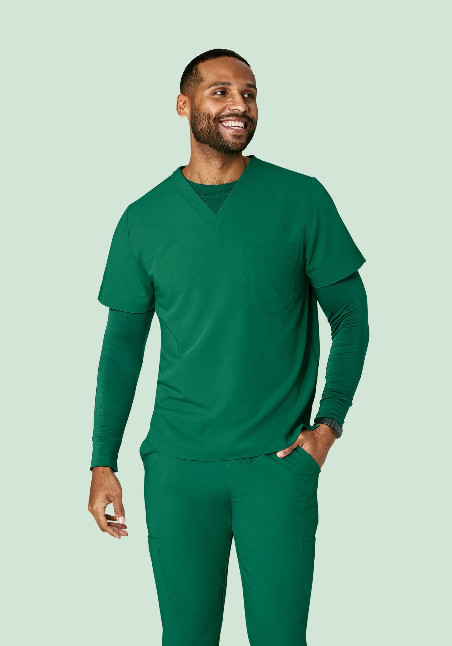 Men's Underscrubs Envy Green