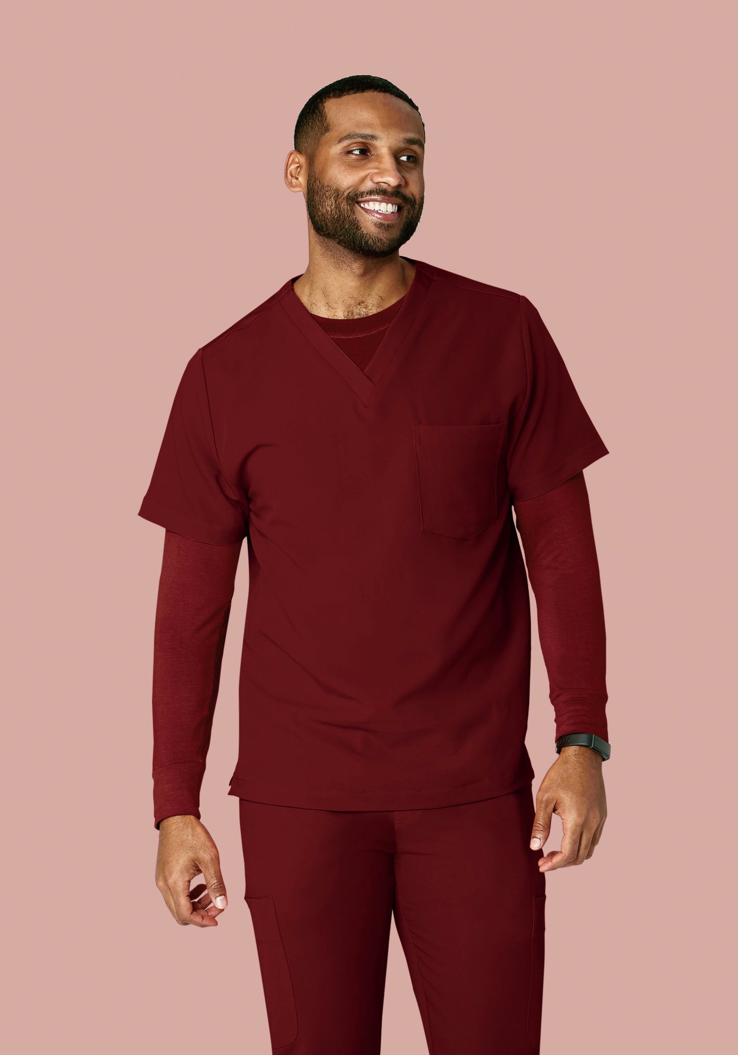 Men's Underscrubs Fired Brick