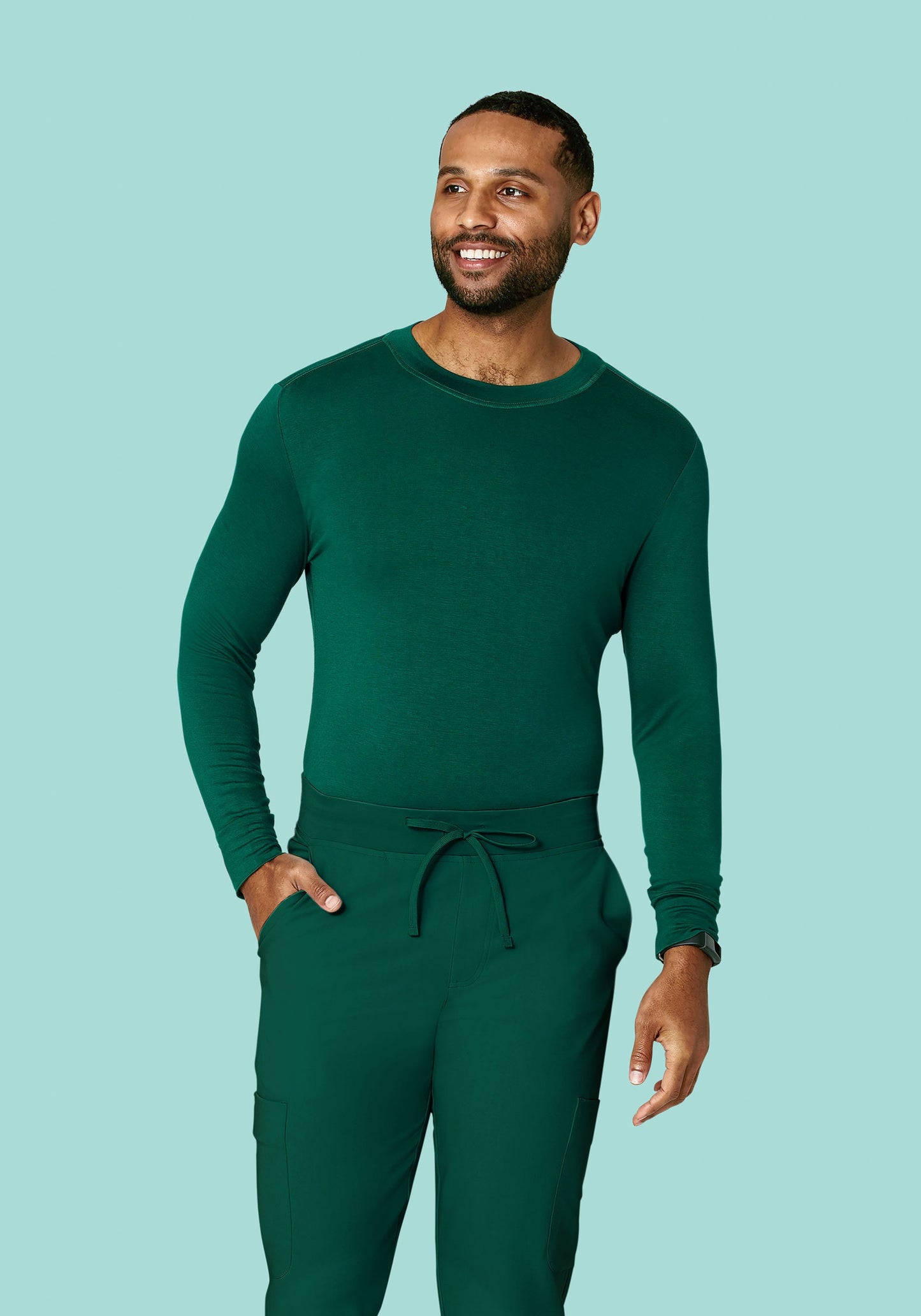 Men's Underscrubs Hunter Green