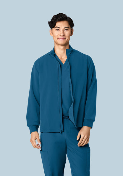 Men's Modern Scrub Jacket Harbor Blue
