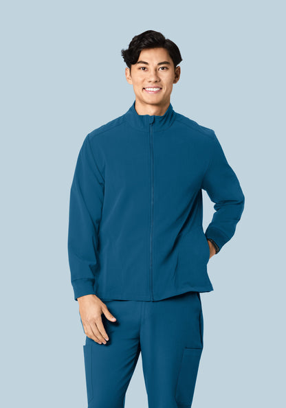 Men's Modern Scrub Jacket Harbor Blue