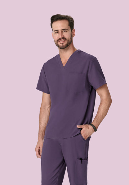 Two Pocket Top Deep Dewberry