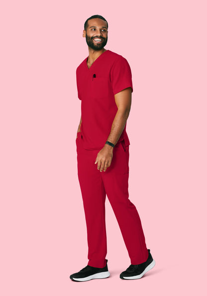 Two Pocket Top Crimson