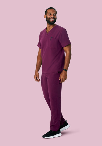 7 Pocket Cargos Plum