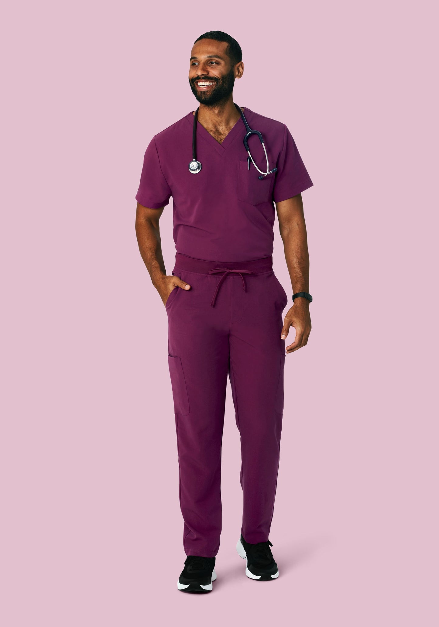 7 Pocket Cargos Plum