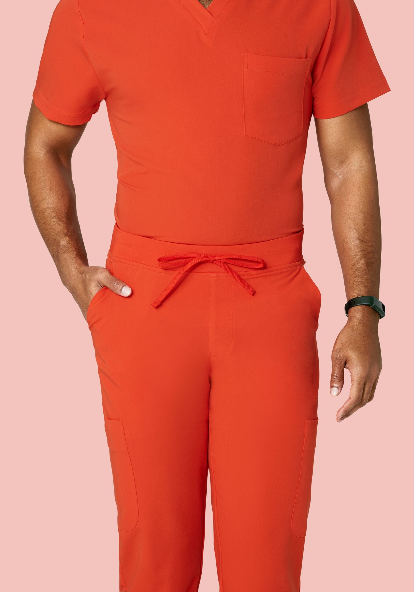 7 Pocket Cargos Sunset Orange