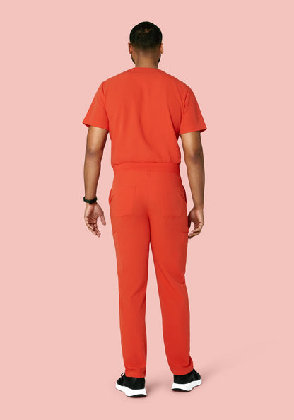 7 Pocket Cargos Sunset Orange