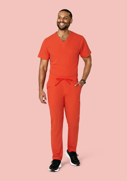 7 Pocket Cargos Sunset Orange
