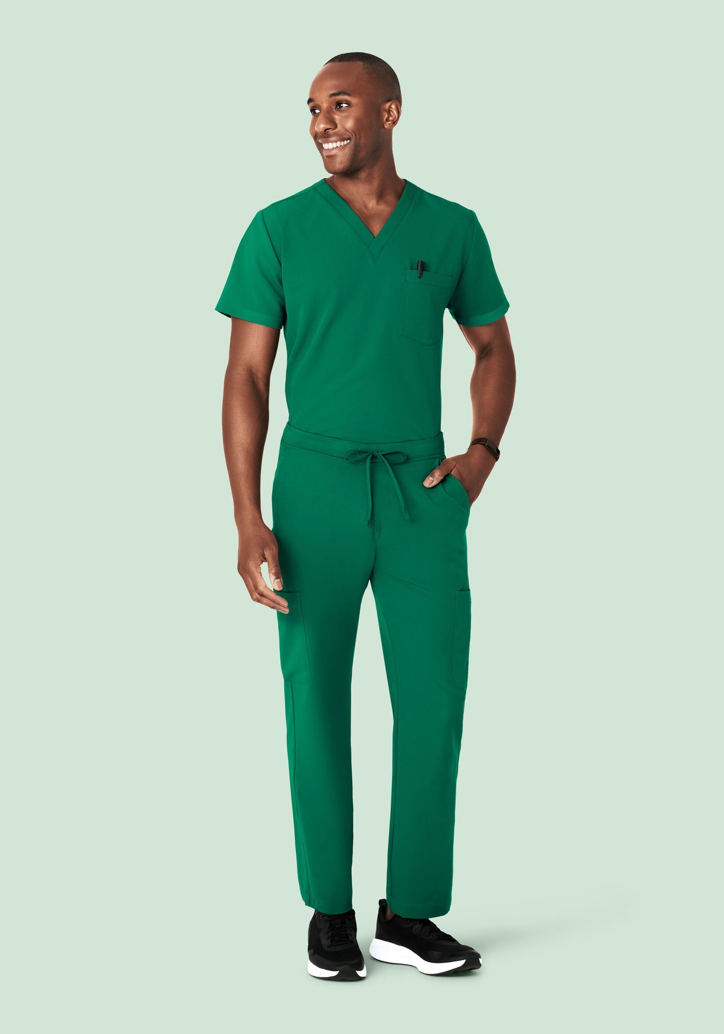 7 Pocket Cargos Envy Green