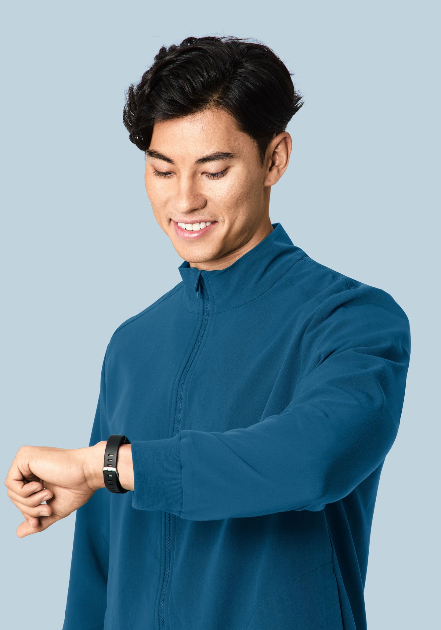 Men's Modern Scrub Jacket Harbor Blue